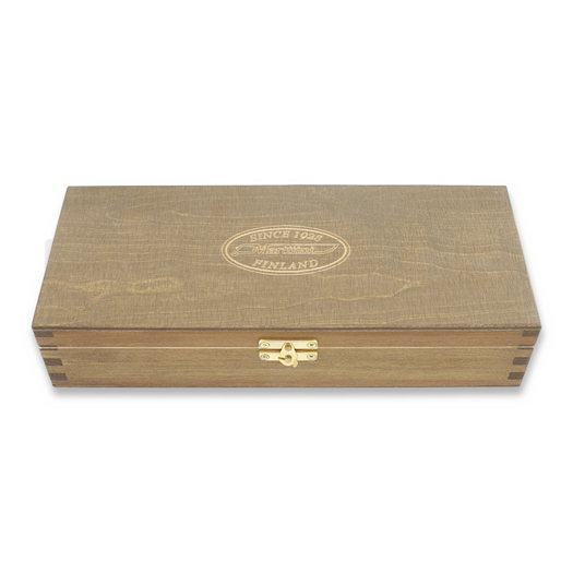 Marttiini Damascus Bird finske kniv, bronze 557012W