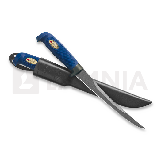 Marttiini Filleting knife with saw Martef 7,5", plastic sheath 836018T