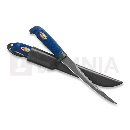 Marttiini Filleting knife with saw Martef 7,5", plastic sheath 836018T