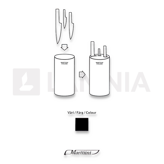 Marttiini Kirnu Knife Block - General model 1517020