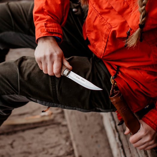 Marttiini Lynx Lumberjack, stainless, blister 127015B