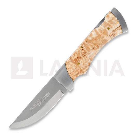 Marttiini MBL curly birch folding knife 930115