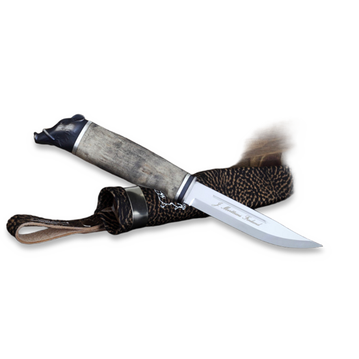 Marttiini Wild Boar Silver LAMNIA EXCLUSIVE kniv 546014W