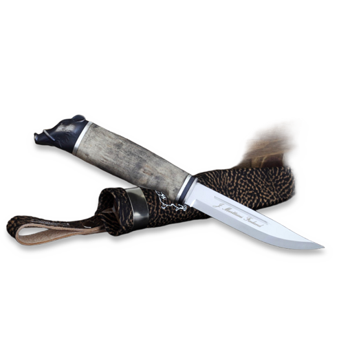 Marttiini Wild Boar Silver LAMNIA EXCLUSIVE peilis 546014W