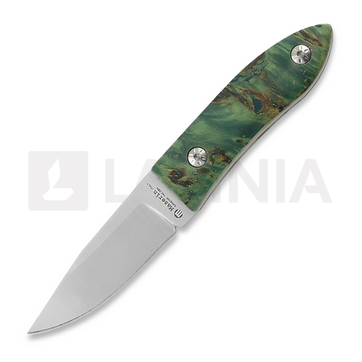 Maserin AM22 kniv, Sandvik, Maple, grön