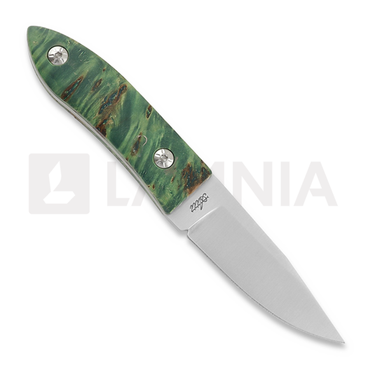 Maserin AM22 kniv, Sandvik, Maple, gr&oslash;n