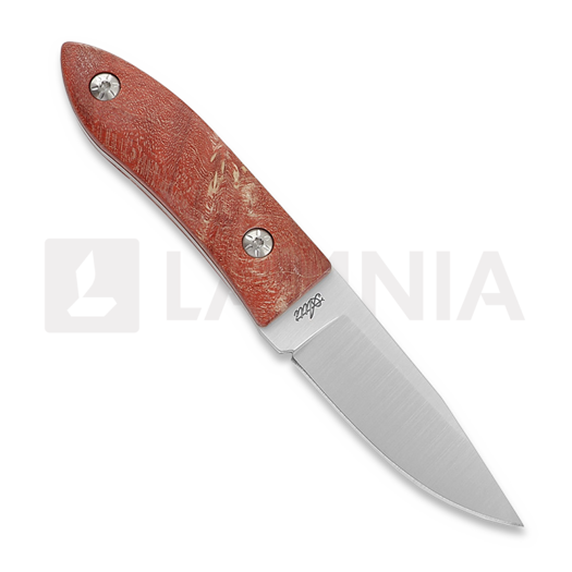 Maserin AM22 kniv, Sandvik, Maple, r&oslash;d