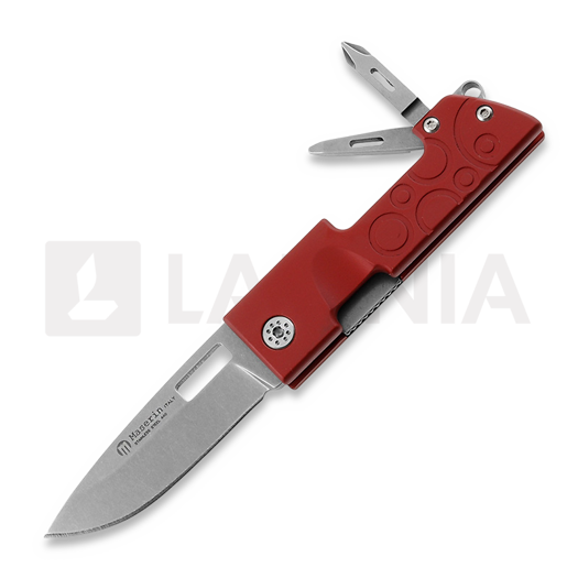 Coltello pieghevole Maserin D-Dut, rosso