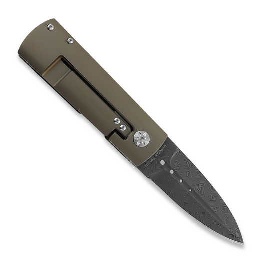 Coltello pieghevole Maserin Daga Damascus