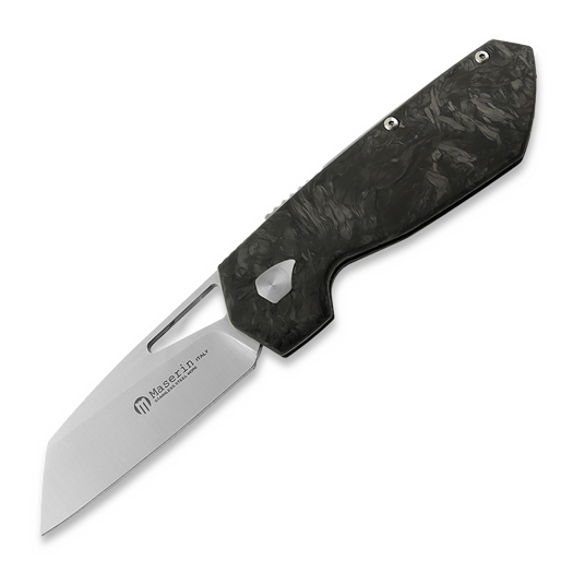 Maserin FOLDING KNIFE,M390-BLACK FAT CARB.HD
