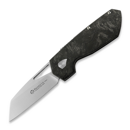 Maserin FOLDING KNIFE,M390-BLACK FAT CARB.HD