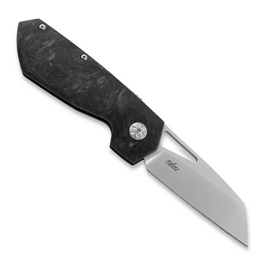 Maserin FOLDING KNIFE,M390-BLACK FAT CARB.HD