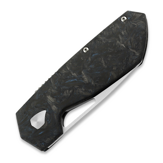 Maserin FOLDING KNIFE,M390-BLUE FAT CARB.HD