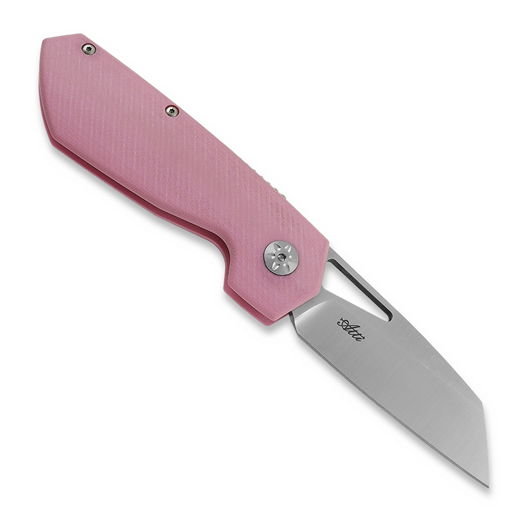 Maserin FOLDING KNIFE,M390-PINK G10 HD.