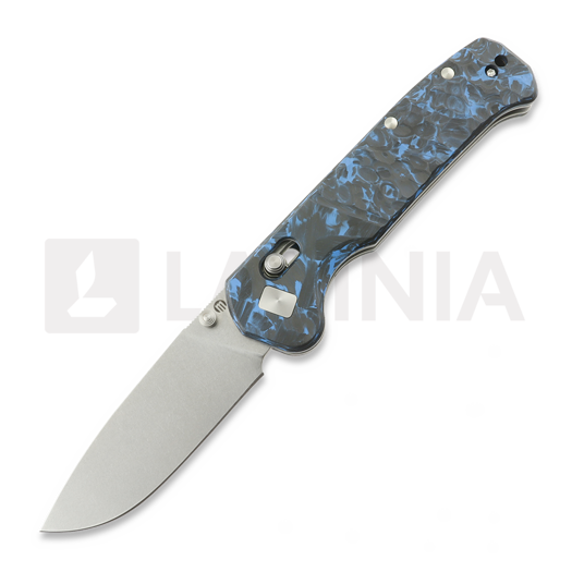 Maserin Frontier - Carbonfiber összecsukható kés, fekete, kék