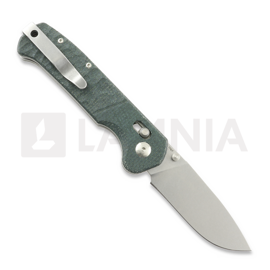 Maserin Frontier - Micarta kääntöveitsi, vihreä