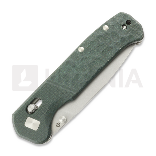 Maserin Frontier - Micarta kääntöveitsi, vihreä