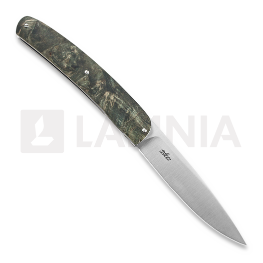 Zavírací nůž Maserin Gourmet, green burl