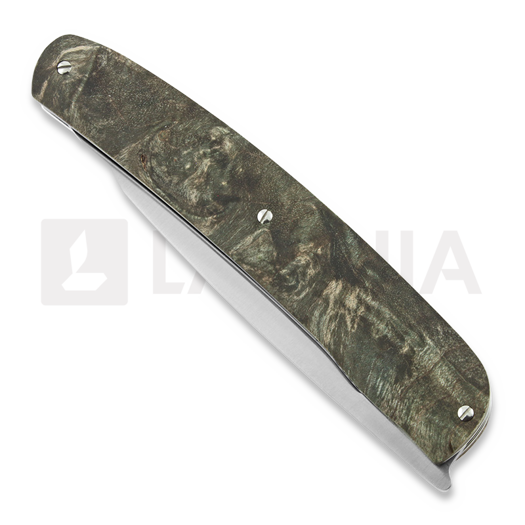 Zavírací nůž Maserin Gourmet, green burl