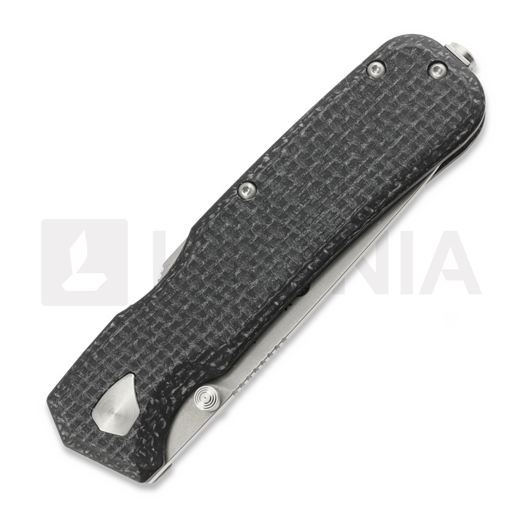 Maserin Pulse DP - Micarta sulankstomas peilis, juoda