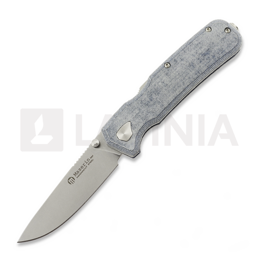 Nóż składany Maserin Pulse DP - Micarta, denim blue