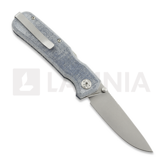 Maserin Pulse DP - Micarta sulankstomas peilis, denim blue