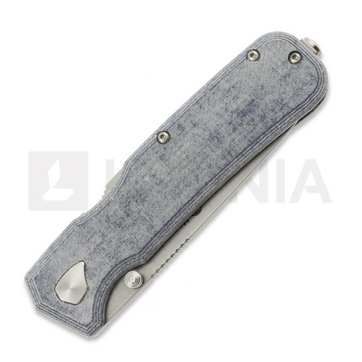 Maserin Pulse DP - Micarta kääntöveitsi, denim blue
