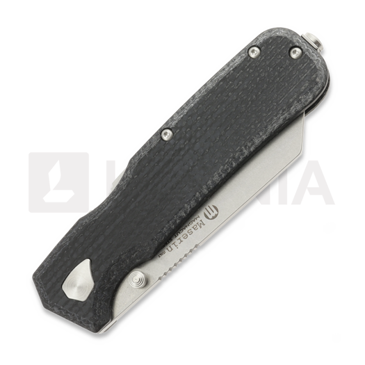 Maserin Pulse MC - Micarta vouwmes, zwart