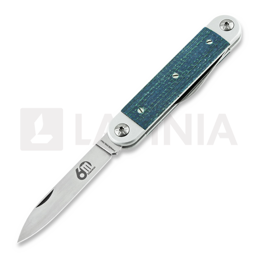 Coltello pieghevole Maserin Sessantesimo, blu