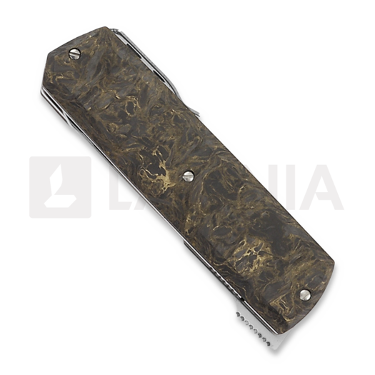 Maserin Silver Elmax sulankstomas peilis, Gold CF