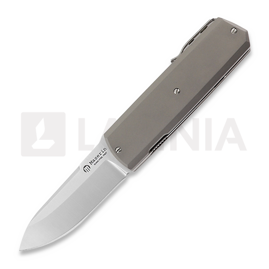 Skladací nôž Maserin Silver Elmax, Titanium