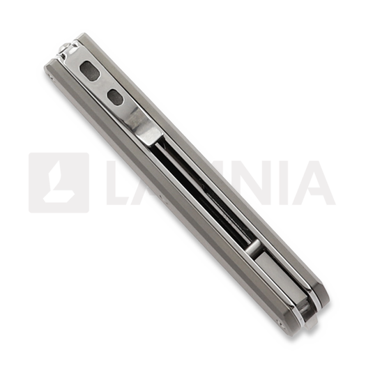 Maserin Silver Elmax sulankstomas peilis, Titanium