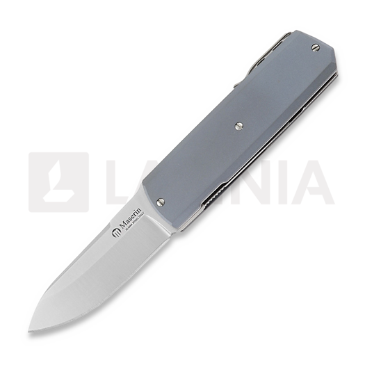 Nóż składany Maserin Silver Elmax, Titanium Blue