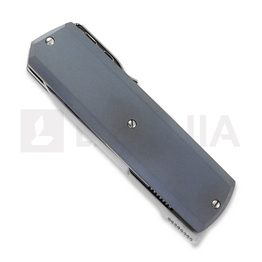 Zav&iacute;rac&iacute; nůž Maserin Silver Elmax, Titanium Blue