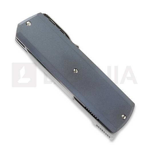 Maserin Silver Elmax sulankstomas peilis, Titanium Blue