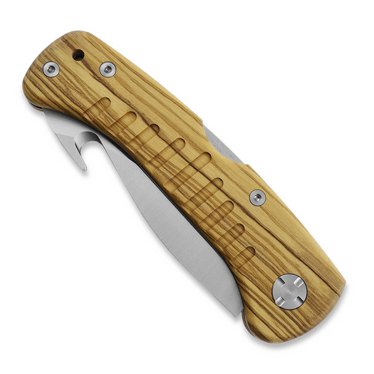 Maserin Skinner Olive k&auml;&auml;nt&ouml;veitsi