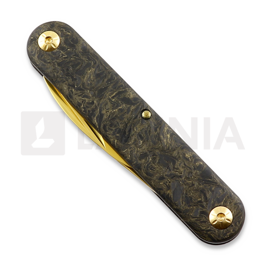 Zav&iacute;rac&iacute; nůž Maserin Supertin, žlut&aacute;