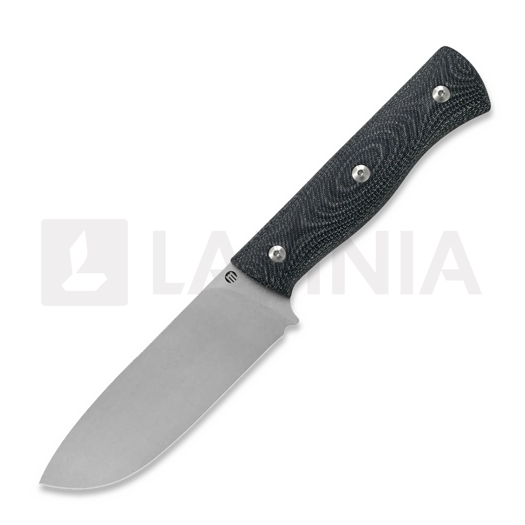 Maserin Woodsman - Micarta veitsi, musta