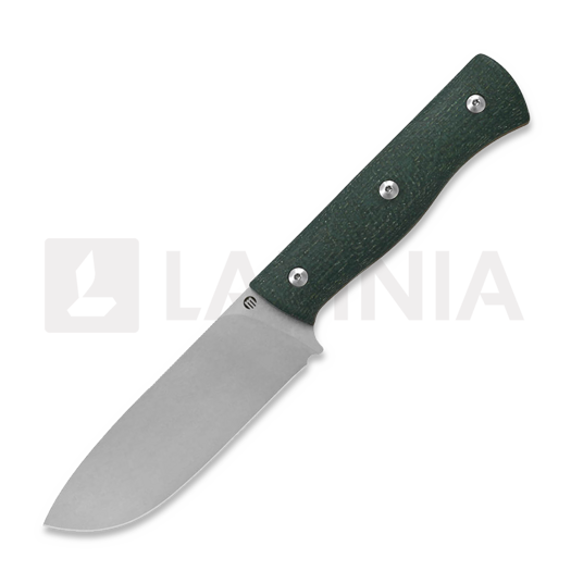 Maserin Woodsman - Micarta veitsi, vihreä