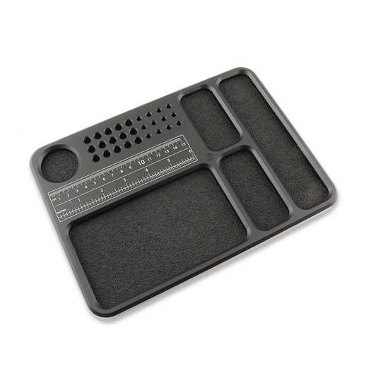 Maxace Aluminum Tray, Slots