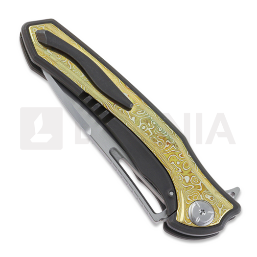 Zav&iacute;rac&iacute; nůž Maxace Amber-3, mokume