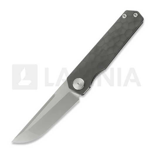 Nóż składany Maxace Baby Racoon Dog, Patterned Titanium