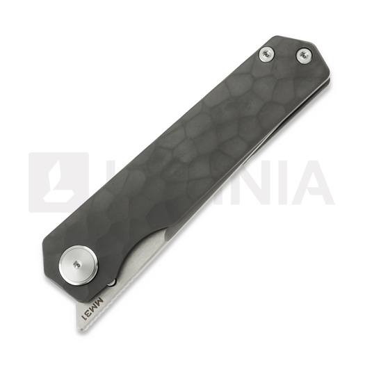 Coltello pieghevole Maxace Baby Racoon Dog, Patterned Titanium