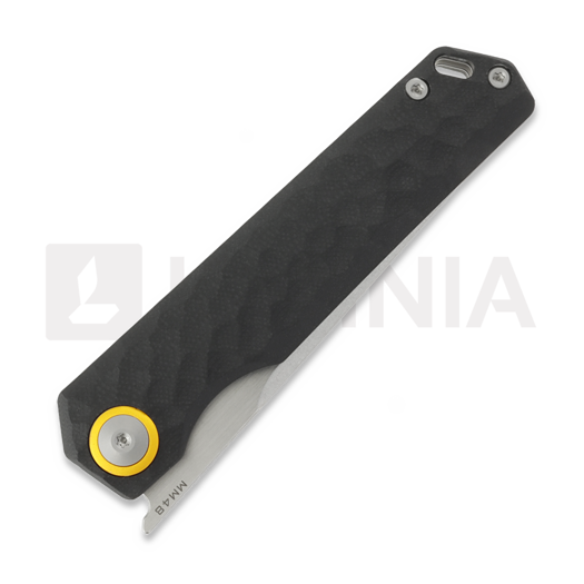 Maxace Baby Racoon-V sulankstomas peilis, Black G-10
