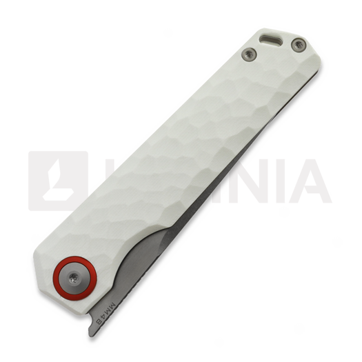 Maxace Baby Racoon-V sulankstomas peilis, Ivory G-10