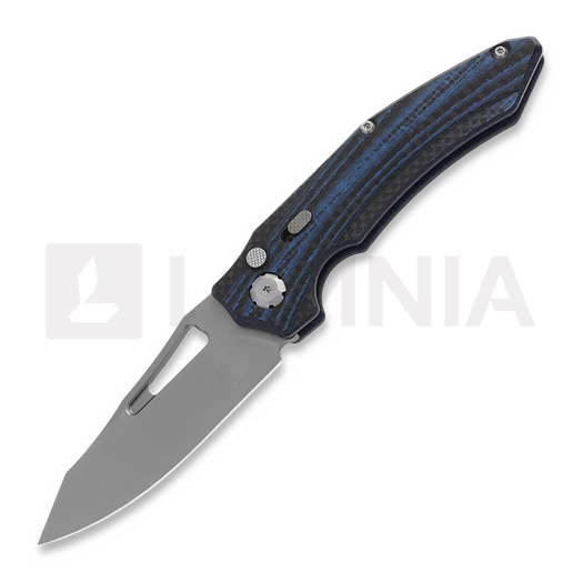 Складной нож Maxace Babylon 2, Carbon Fiber, синий