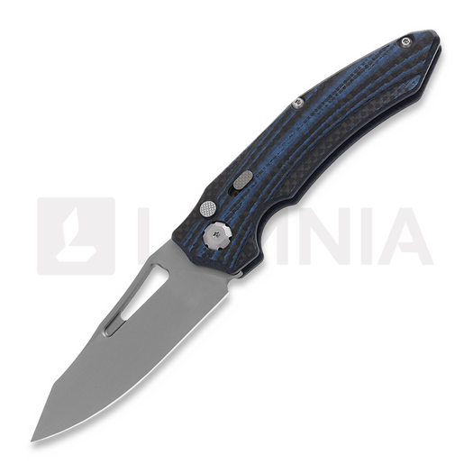 Nóż składany Maxace Babylon 2, Carbon Fiber, niebieska