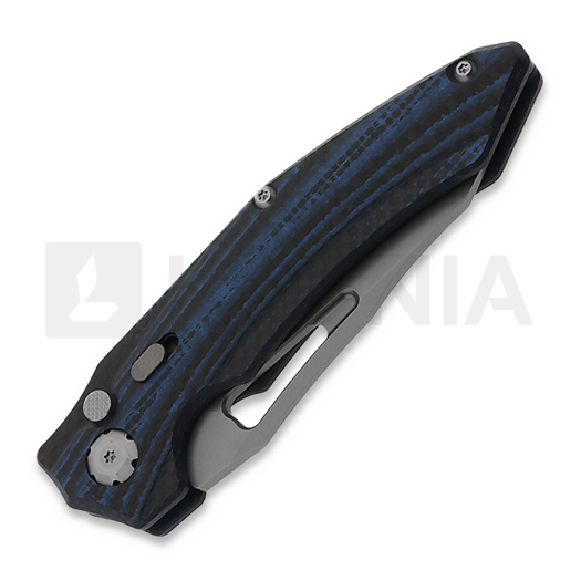 Maxace Babylon 2 sulankstomas peilis, Carbon Fiber, mėlyna