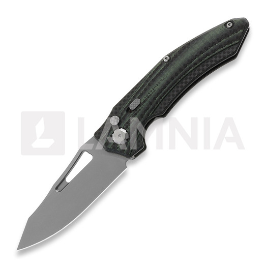 Nóż składany Maxace Babylon 2, Carbon Fiber, green