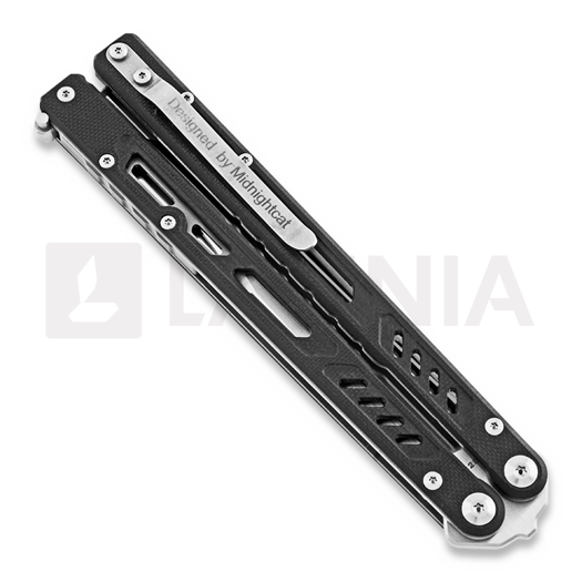 Balisong Maxace Banshee Tanto, SW, preto